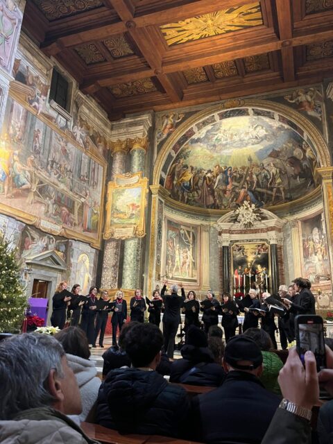 Concerto di Natale 2025 del Coro Meridies nella Basilica di San Vitale a Roma